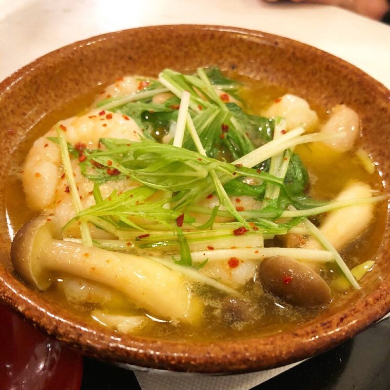 アヒージョ(じじばば木馬亭)