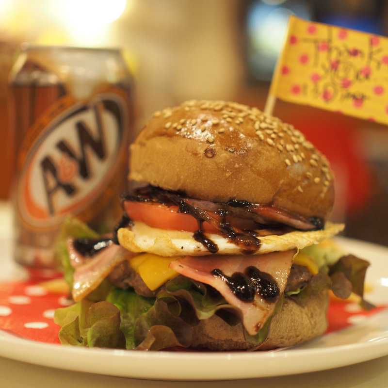 RB(ルートビア)バーガー(13Diner)