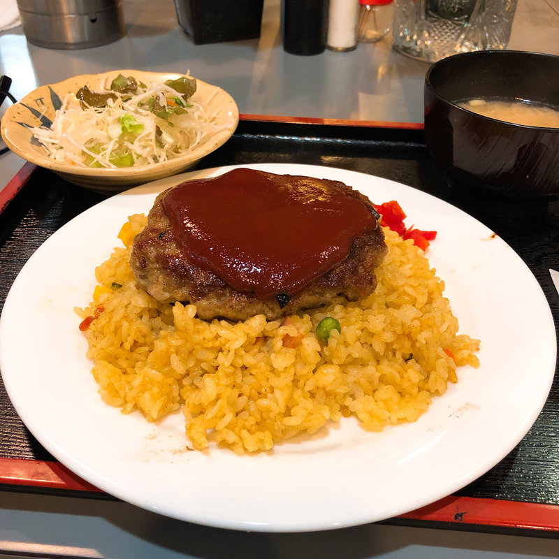 ハンバーグドライカレー(インアウト )