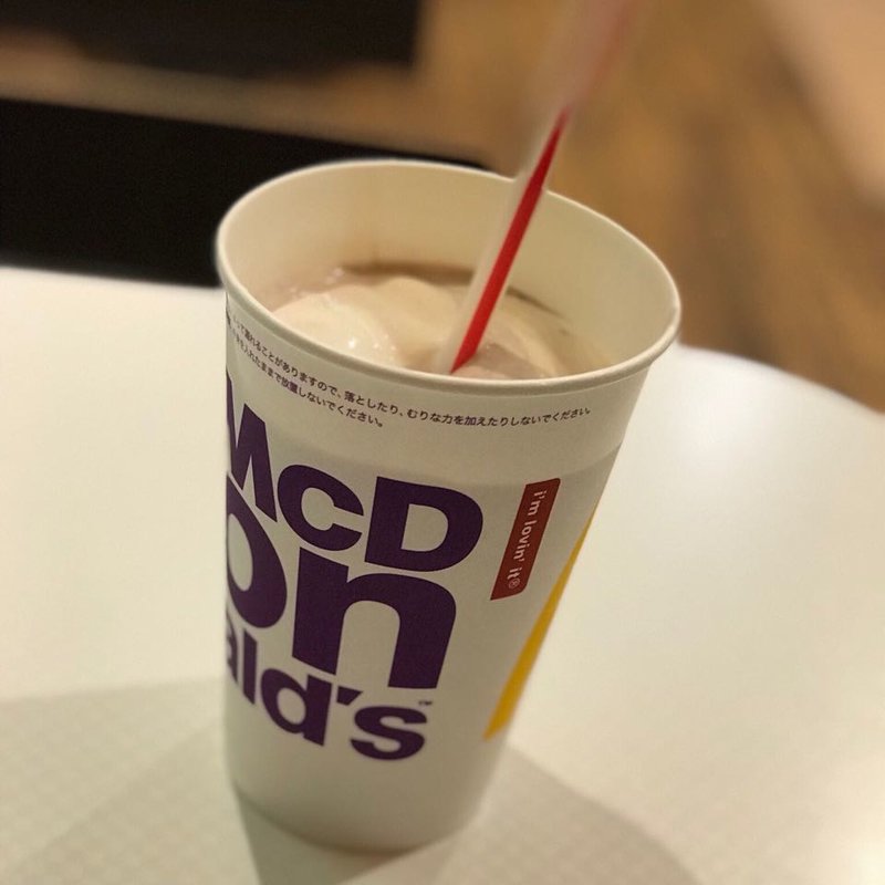 マックシェイク チョコレート(マクドナルド 内環豊中店)