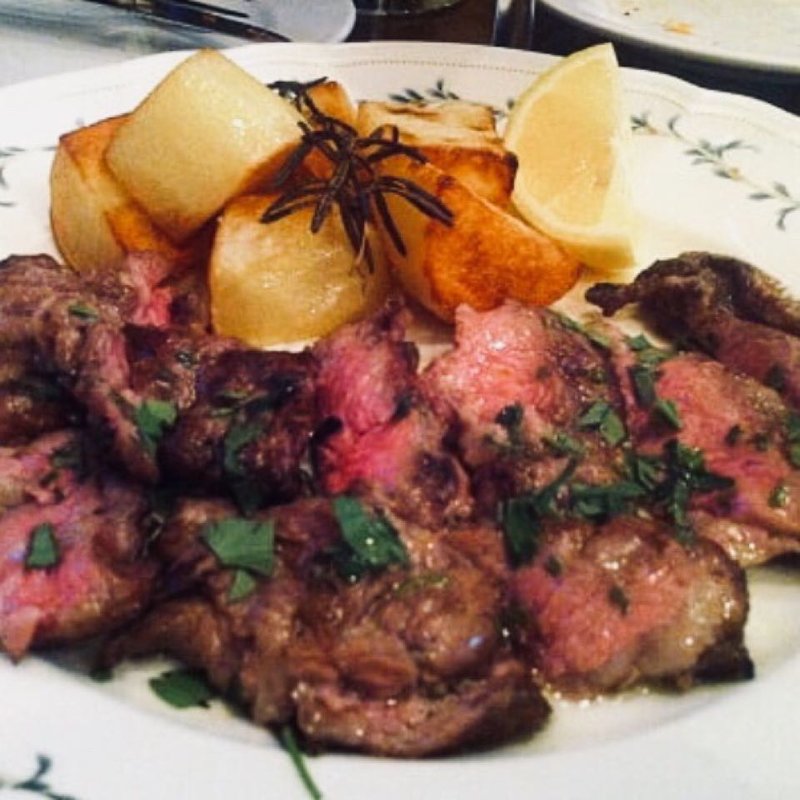 牛ハラミのロースト(パルテノぺ 恵比寿店)