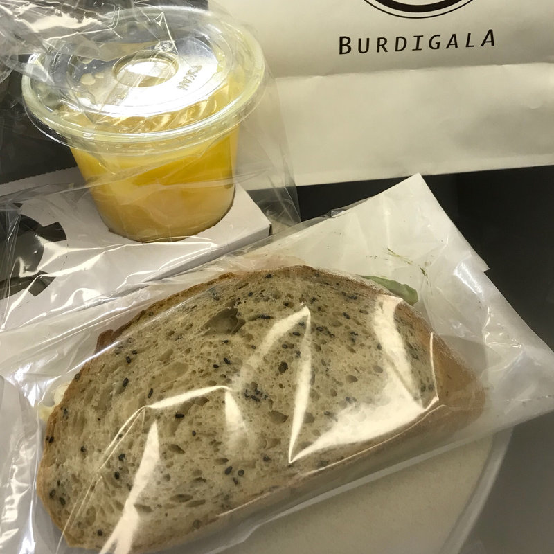 サンドイッチ ニース でランチセット(ブルディガラ エクスプレス スバコ・ＪＲ京都伊勢丹店 （BURDIGALA EXPRESS）)