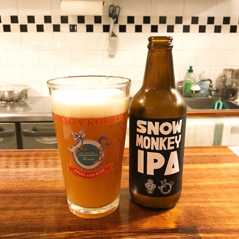 SNOW  MONKEY  IPA(yama pizza)