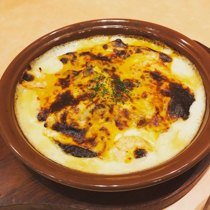 シーフードグラタン(サイゼリヤ イトーヨーカドー四つ木店)