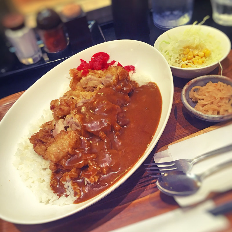 チキン南蛮カレー(菊正宗 おみき茶屋)