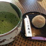 抹茶セット(堺名産けし餅本舗 小島屋泰芳)