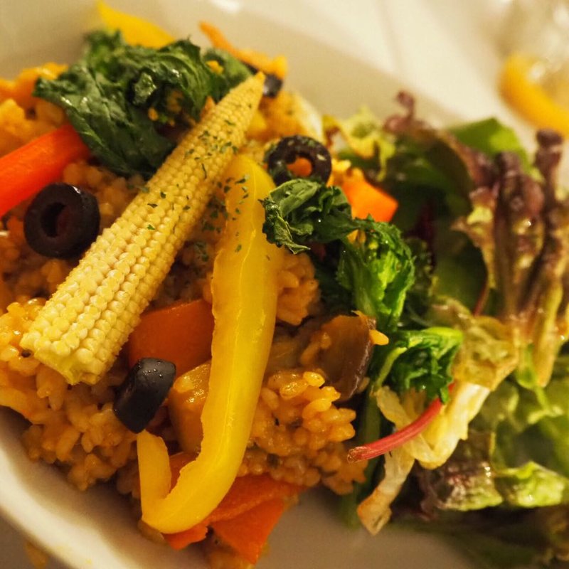 ベジタブルパエリア(アインソフジャーニー京都店)