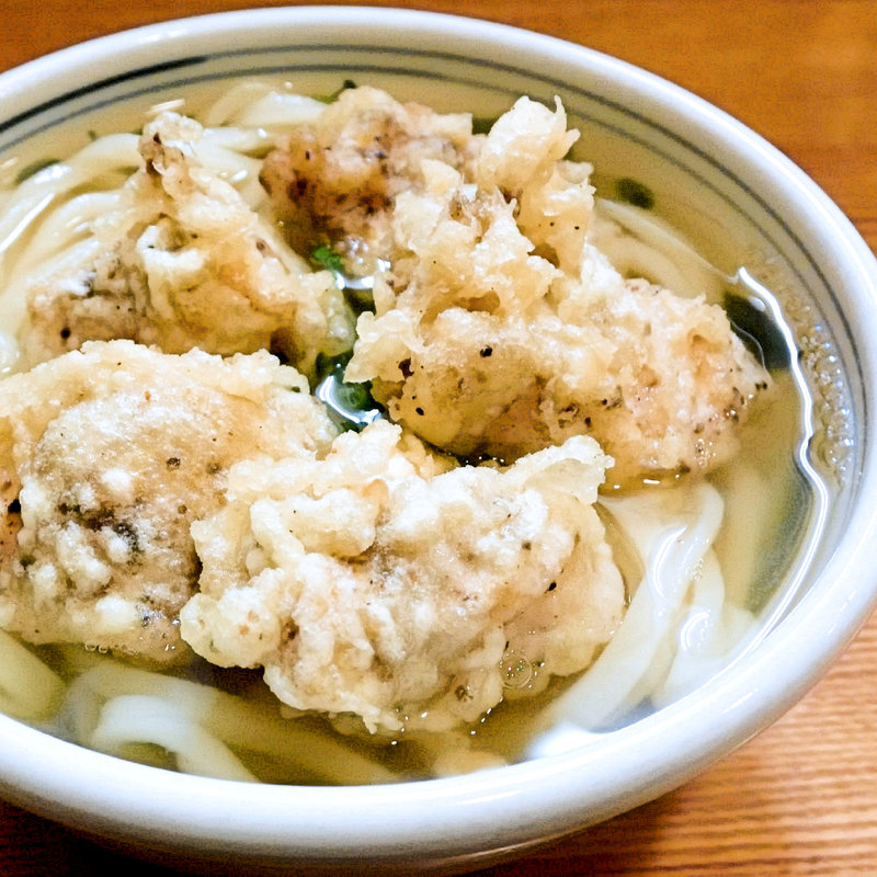 かしわ天うどん(風月 )