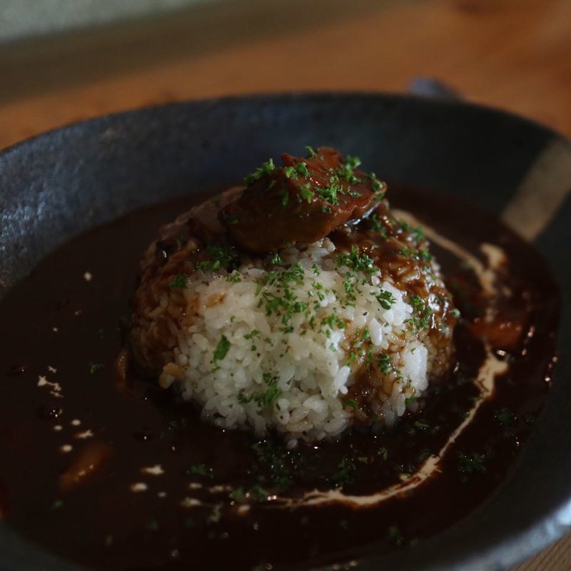 懐かしいチルチルのBピラフ(カフェ　火裏蓮花 （カリレンゲ）)