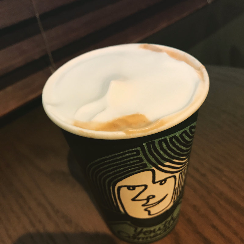 ムースフォームラテ(スターバックス コーヒー 成城店)