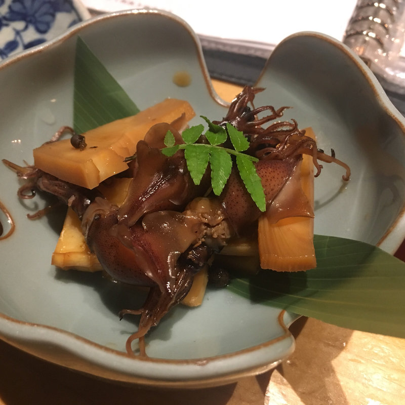 筍とホタルイカの煮物(桃屋 （ももや）)