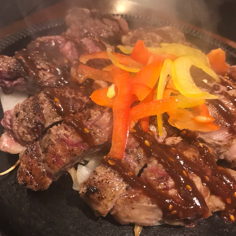 300gステーキ(神戸牛居酒屋 四方善)