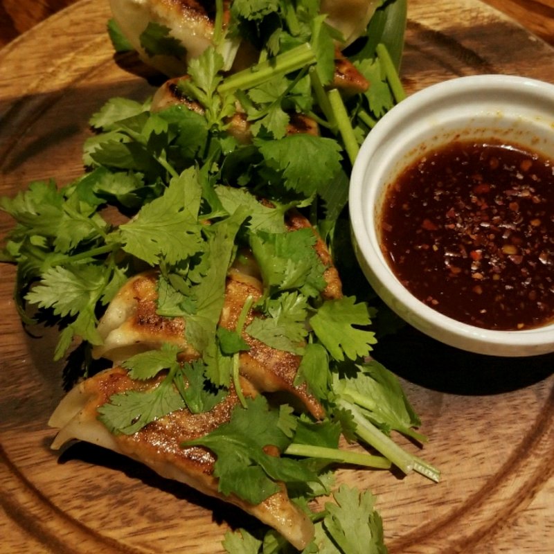 パクチー餃子(モンスーンカフェ G-Zone 銀座)