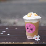 桜クリームラテ(ravo bake coffee)