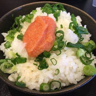 ラーメン定食（日替り）(豚骨ラーメン 三福)