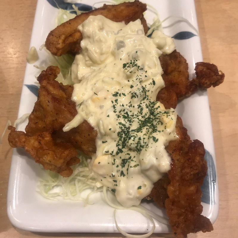 タルタルソース タルからあげ(丸源ラーメン 練馬関町店)