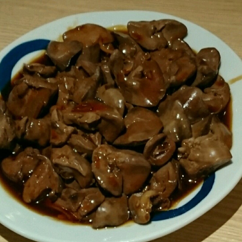 鶏肝の生姜煮(かっぽうぎ 大手町フィナンシャルシティ店)