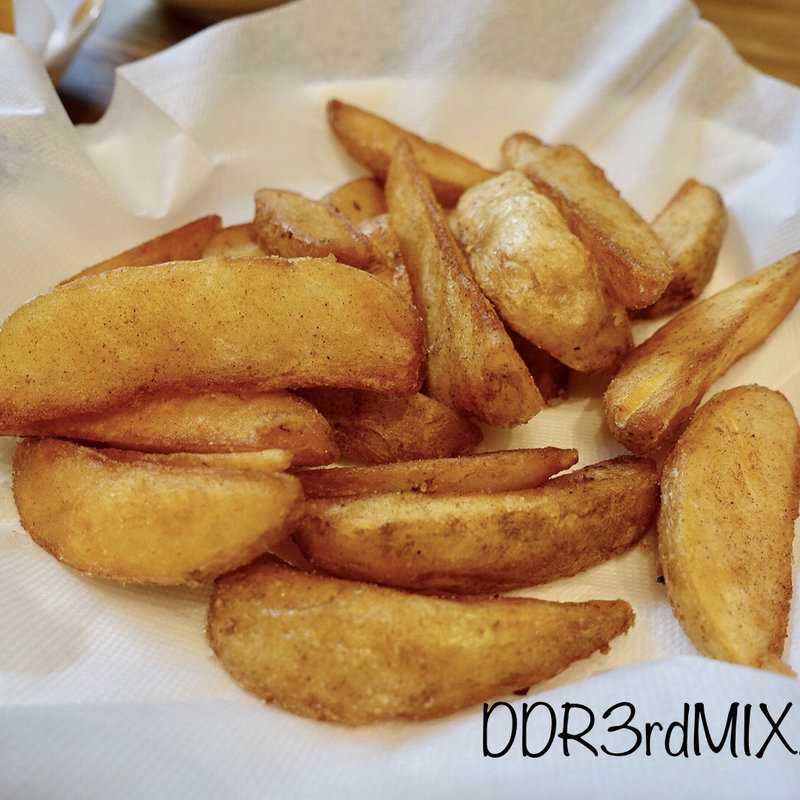 揚げたてホクホクフライドポテト Mサイズ(ザグッドベアーバーガー 貝沢本店 )