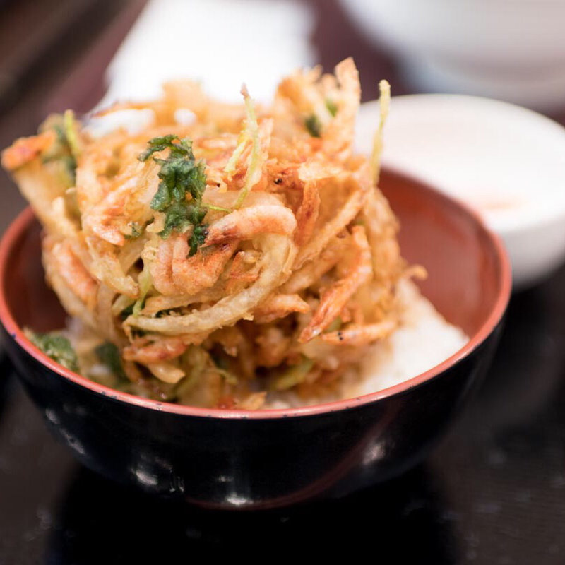 桜えびかき揚げ丼(はまきた食堂 )
