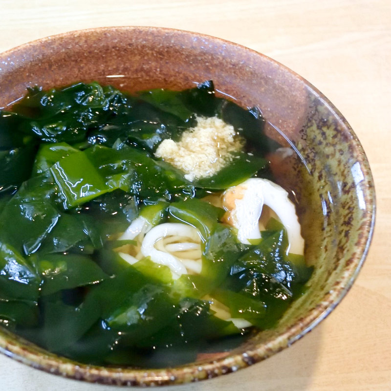 わかめうどん(あそこ食堂 )
