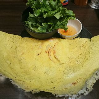 海老&豚肉&もやしのバインセオ(バインセオ サイゴン 有楽町店 )