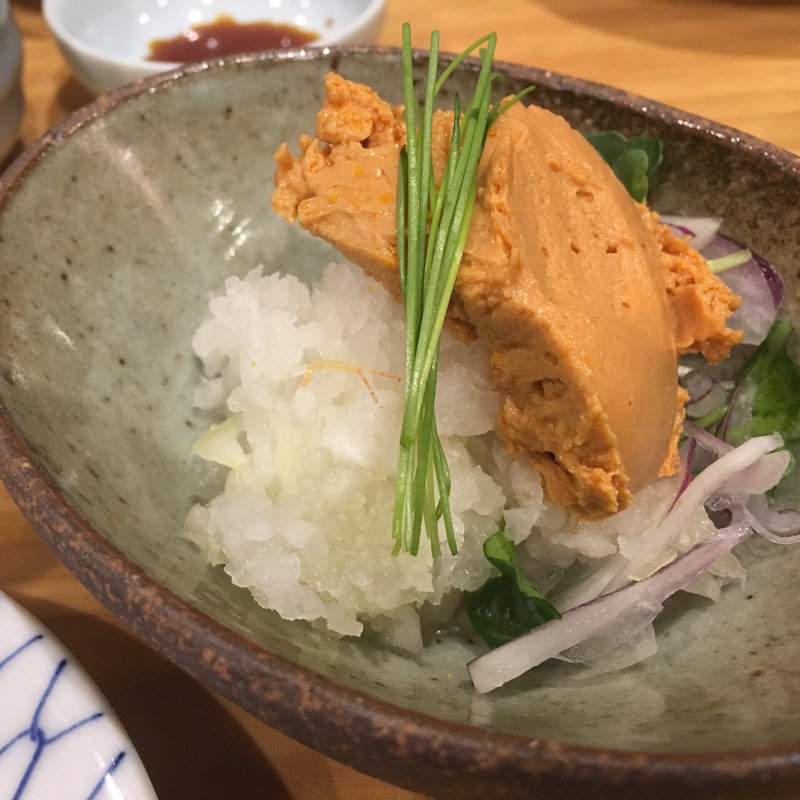 あん肝みそ(糧亭 銀座魚勝)