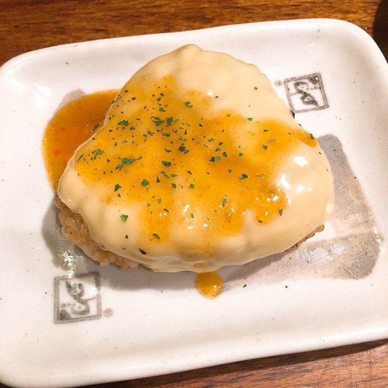 焼きおにチーズ(やきとり大吉 東馬込店)