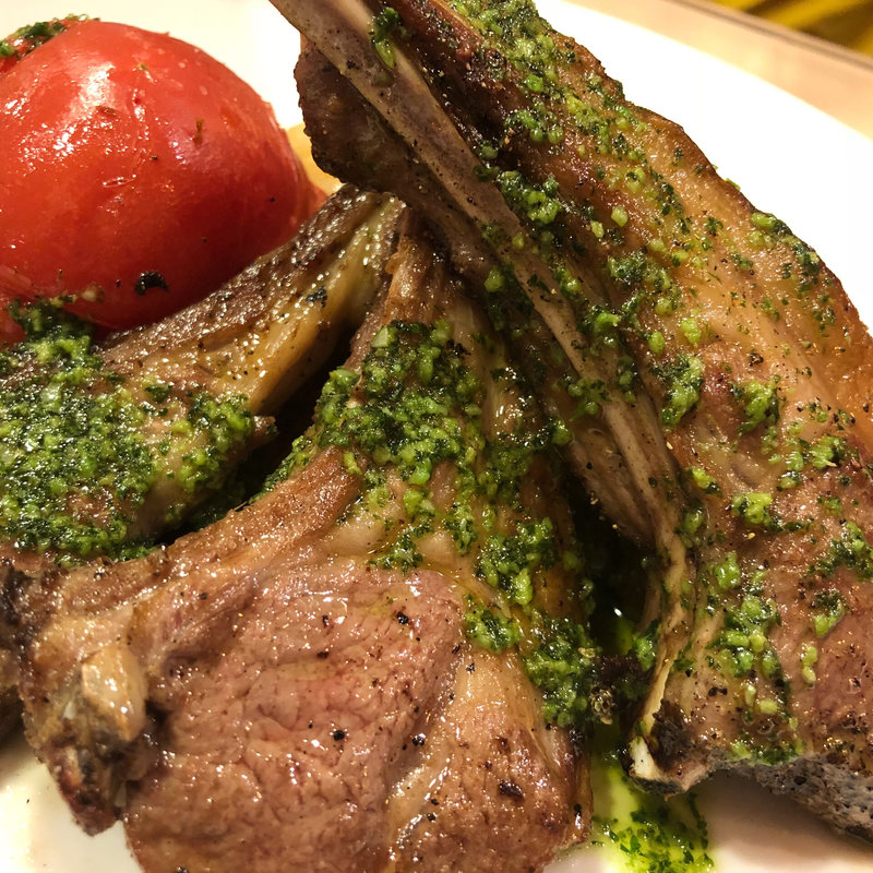 子羊と春野菜のソテー(俺のイタリアン YAESU （ヤエス）)