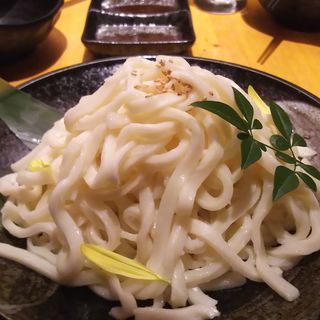 〆のうどん(地鶏と個室 あきら 川崎本店)