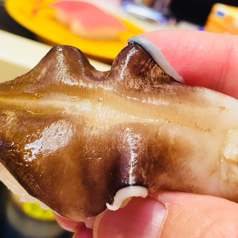 黒トリ貝の握り(スシロー 鹿児島南栄店 )