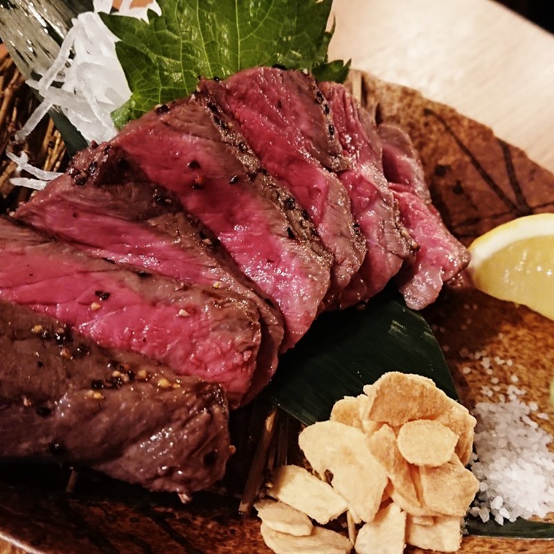 和牛レア焼き(日本酒酒場まつり 難波店 )