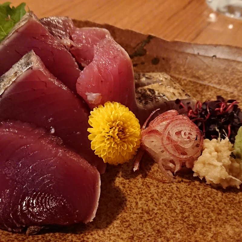 カツオわら焼き(日本酒酒場まつり 難波店 )