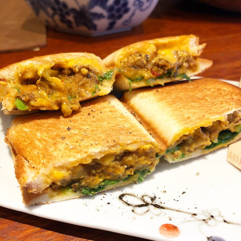 ホットサンド(ブドウヤtsk （ブドウヤ ティーエスケイ）)