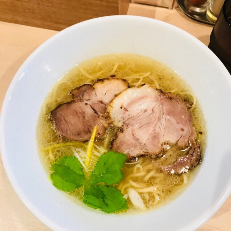 鳥塩ラーメン(らぁ麺 今出川)