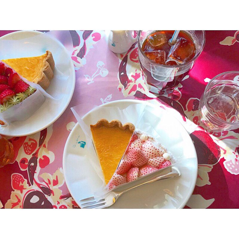 白イチゴのタルト(キルフェボン 静岡店)