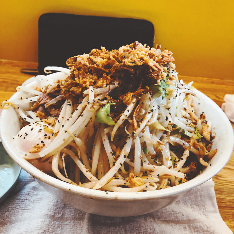 汁なし混ぜそば(ラーメン荘 夢を語れ （らーめんそう ゆめをかたれ）)