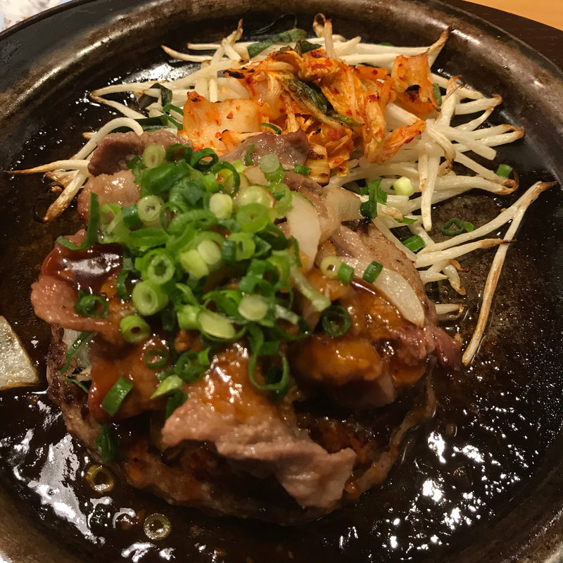 ジューシービーフハンバーグプルコギマウンテン (ガスト 三鷹店 )