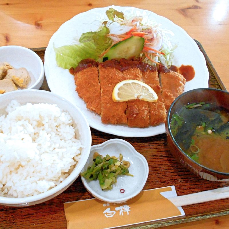 トンカツ定食(シラカバ )