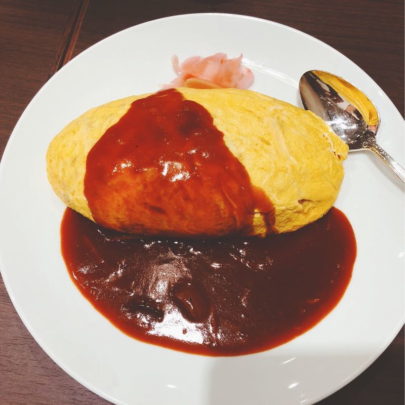 きのこオムライス(北極星四条河原町店)