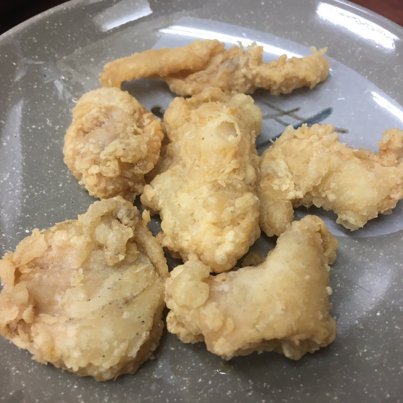 鶏皮天(讃岐うどん いわい )