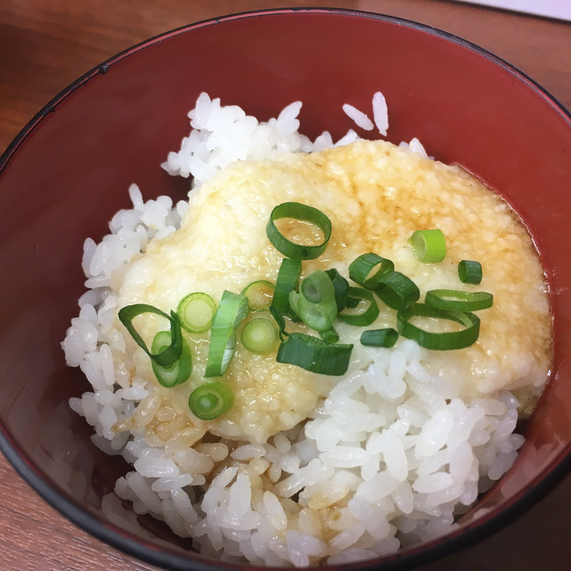 とろろごはん(讃岐うどん いわい )