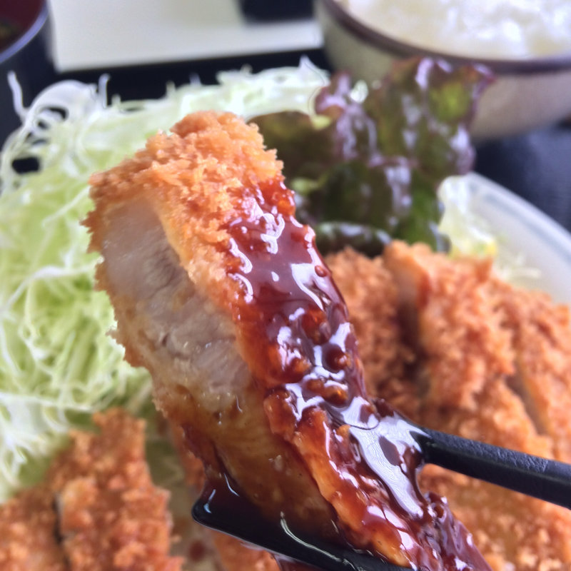 上州豚とんかつ定食(とんかつ専門店カツヨシ下郡店 )