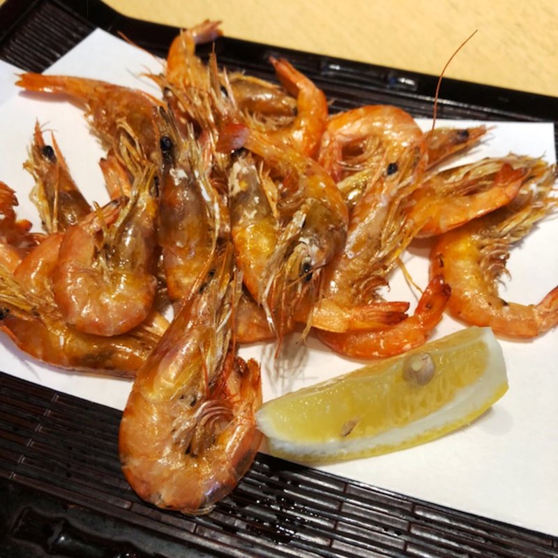 川エビのから揚げ(とうふ旬菜 心音)