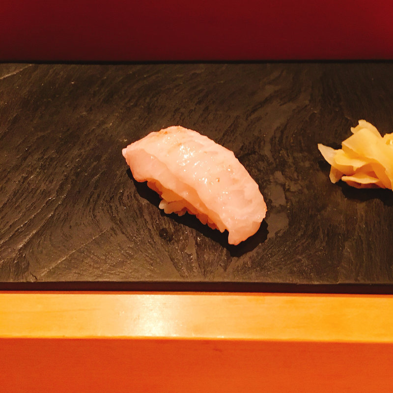 えんがわの握り(寿し処くに)