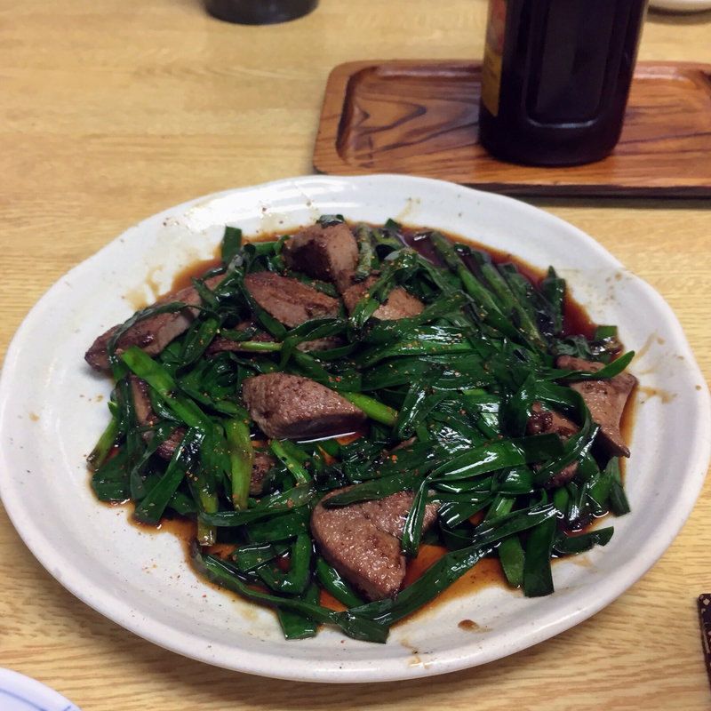 レバニラ炒め(錦乃)