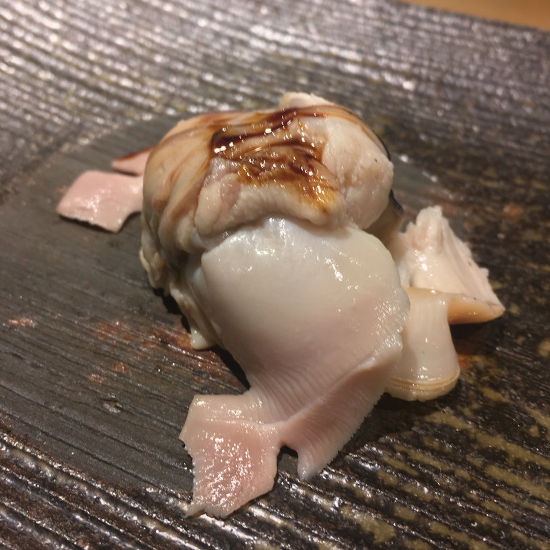 ほっき貝(鮓木村建介)