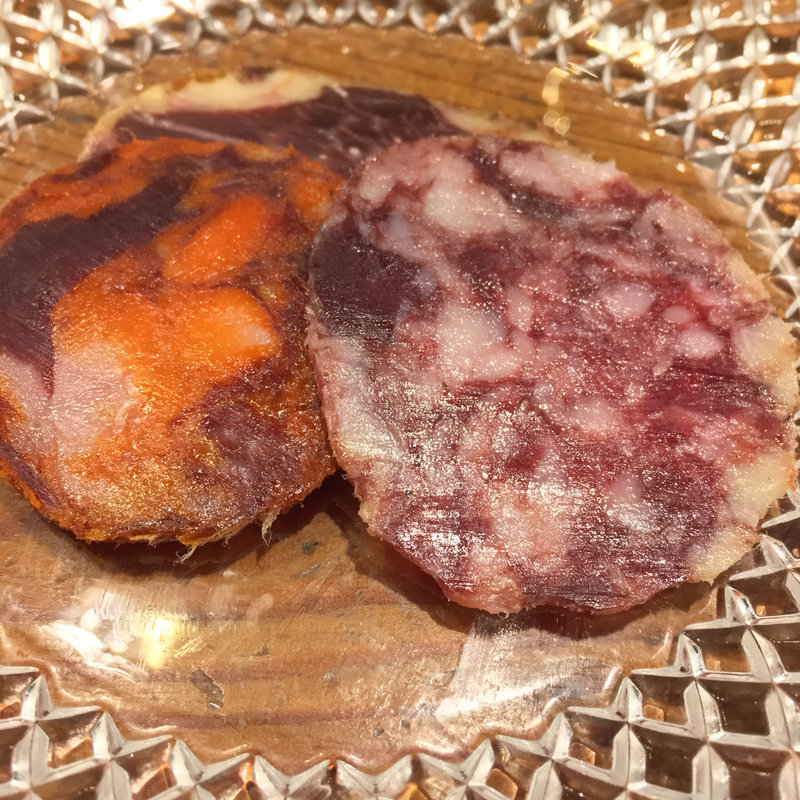 サラミ盛り合わせ(バール ハグ)