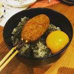 焼き鳥丼(飛菜鶏 （ヒナドリ）)
