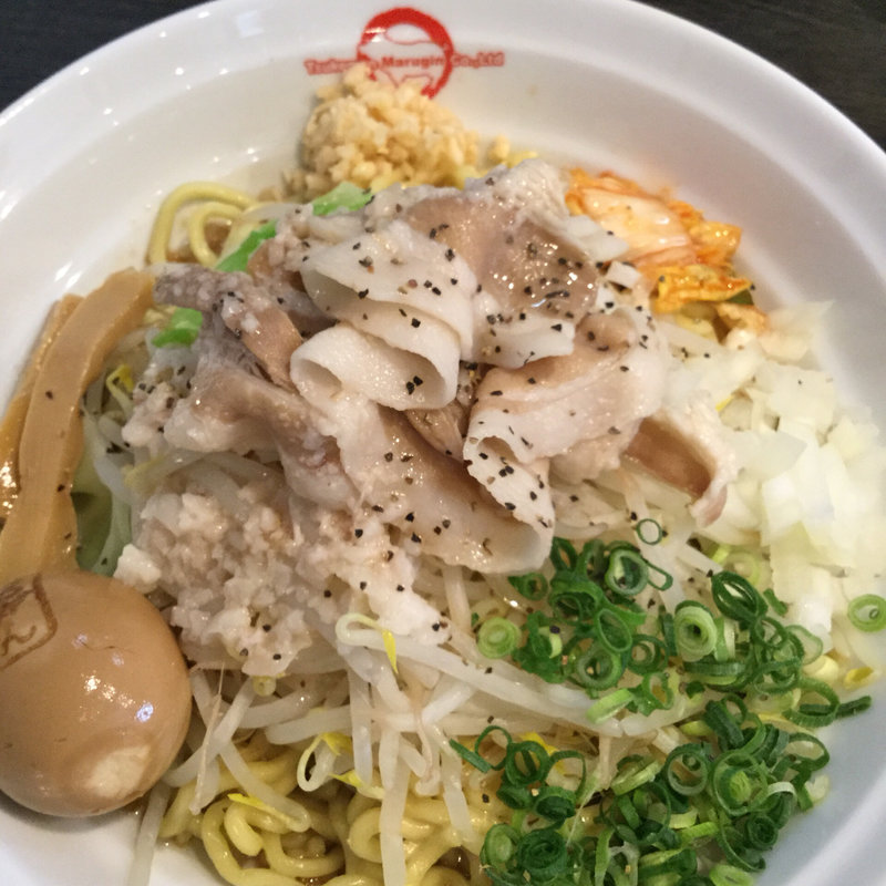 まぜそば(まるぜんラーメン)