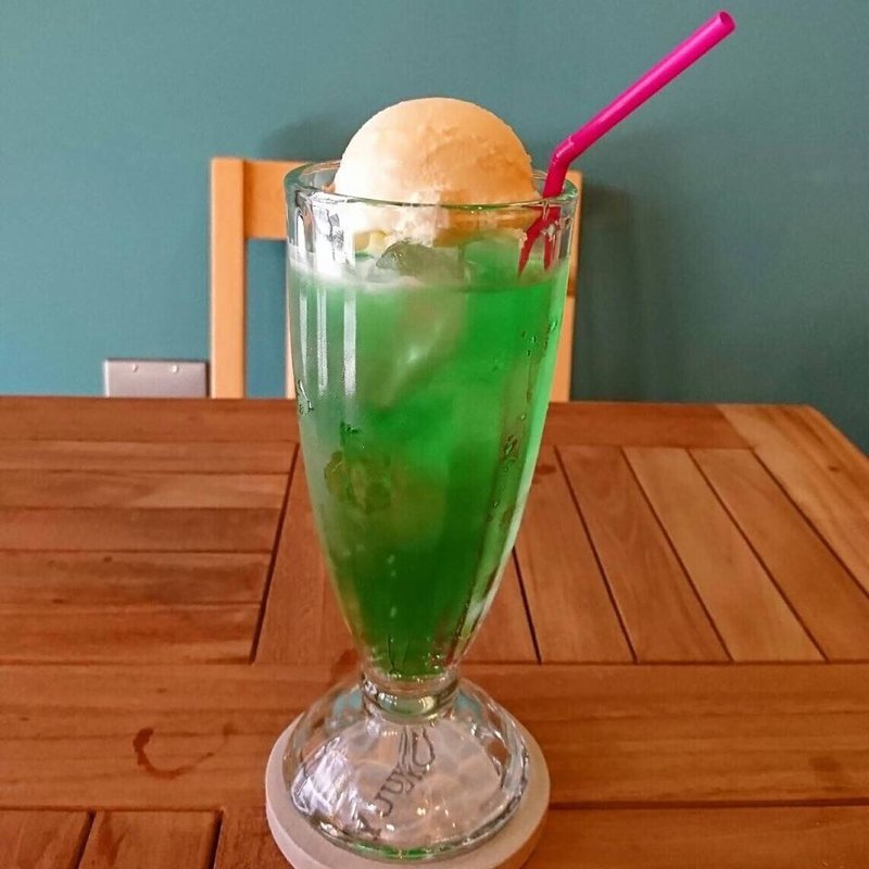 クリームソーダ(BAR YUUKOKU 下北沢)